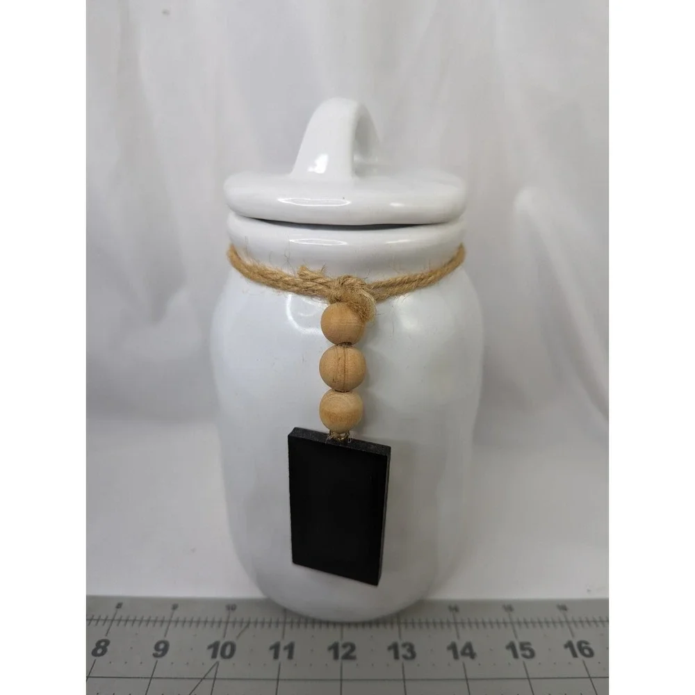 Pier 1 Imports‎ White Canister Replacement Medium